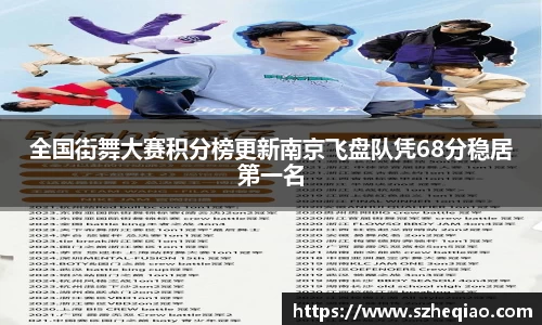 全国街舞大赛积分榜更新南京飞盘队凭68分稳居第一名
